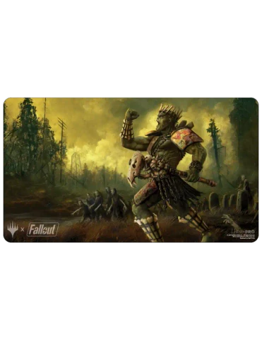 UP PLAYMAT - MTG FALLOUT GRAVE TITAN